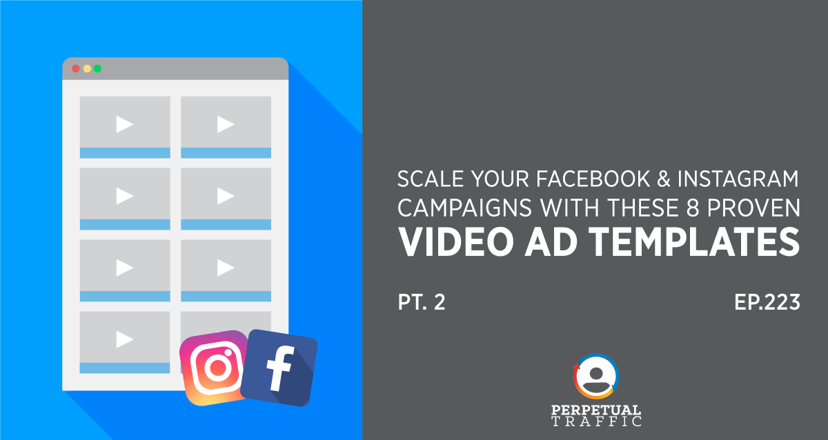 video ad template for Facebook and Instagram part 2