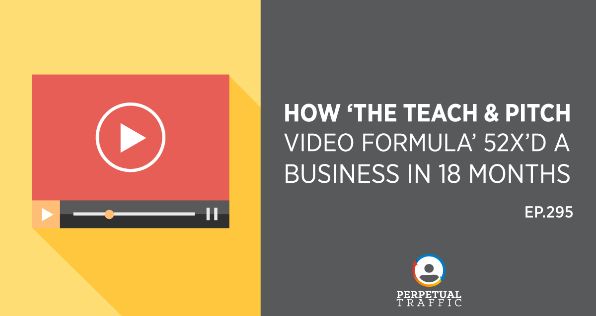 the teach and pitch video formula